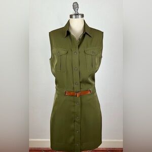 NWT Rag & Bone Olive Green Mini Dress